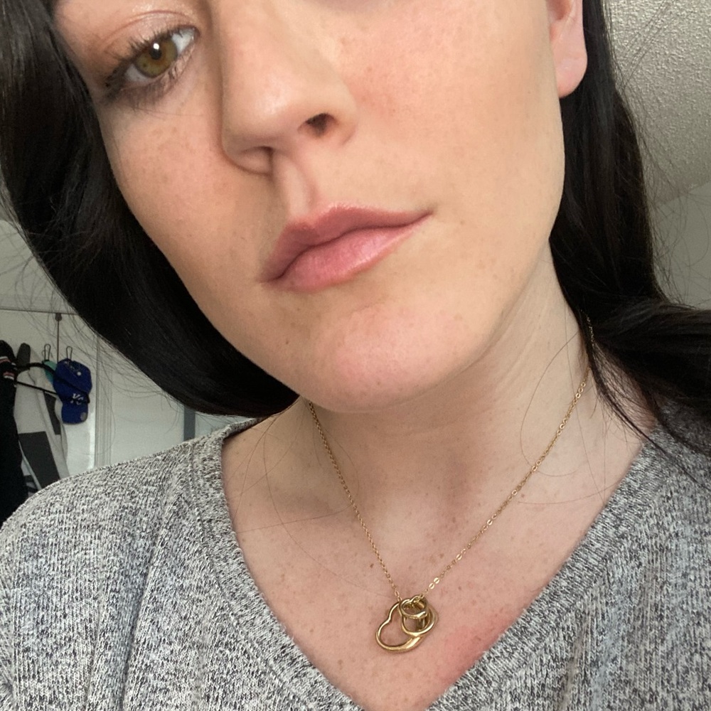 Three heart necklace
